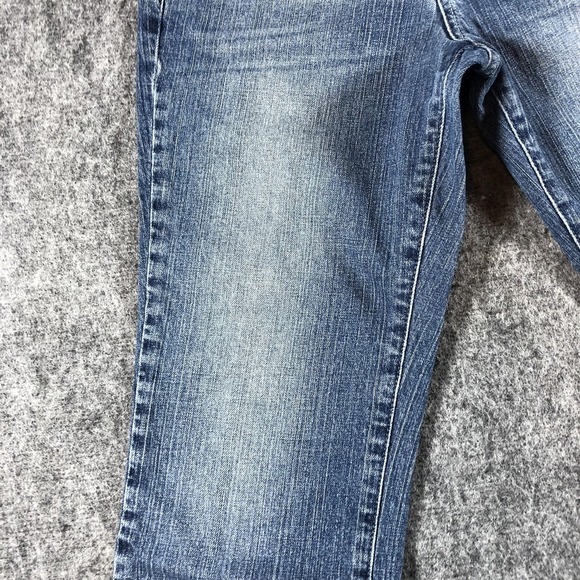 Lucky Brand Classic Rider Crop Jeans Womens 6/28 Blue Medium Wash Denim Stretch - Picture 10 of 16